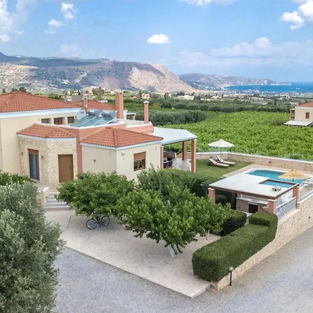 Villa Cretan Vineyard Hill 2 Ano Kalesia